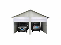 Field industries 2119 metalen loods / garage 6,55x5,85 meter (38 m2) - afbeelding 4 van  16
