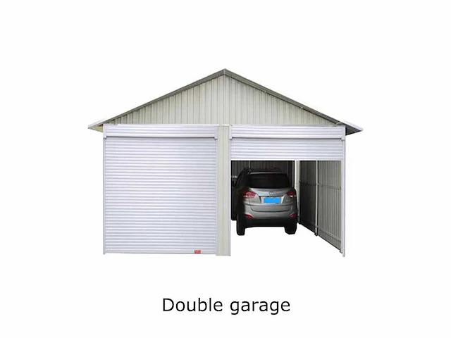 Field industries 2119 metalen loods / garage 6,55x5,85 meter (38 m2) - afbeelding 5 van  16