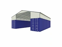 Field industries 3640-191 metalen garage 12,19x11,18 meter (136 m2) - afbeelding 7 van  14