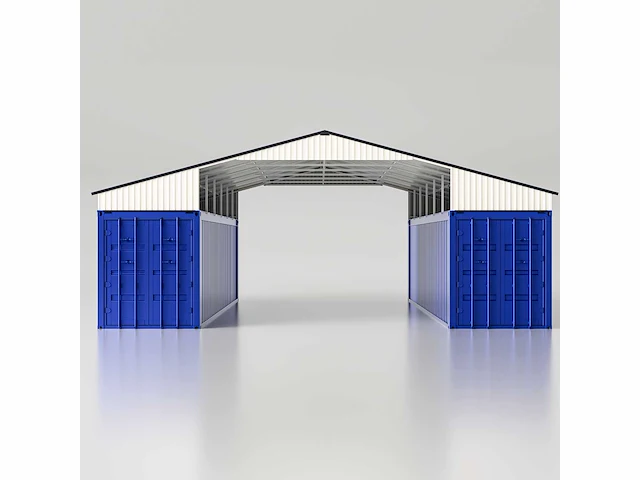 Field industries 3640-191 metalen garage 12,19x11,18 meter (136 m2) - afbeelding 9 van  14