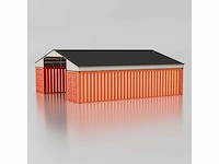 Field industries 3640-260 metalen overkapping/carport 12,19x11,15 meter (136 m2) - afbeelding 4 van  14