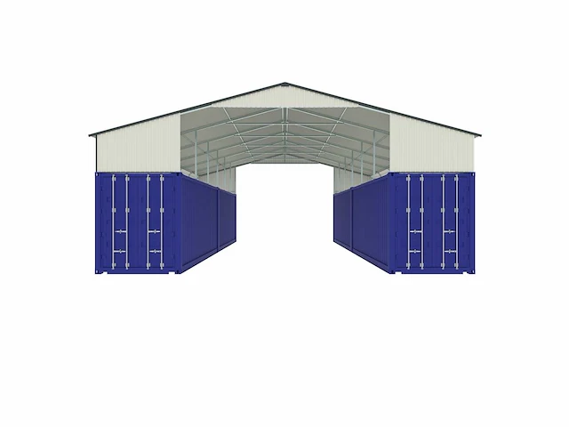 Field industries 3640-260 metalen overkapping/carport 12,19x11,15 meter (136 m2) - afbeelding 6 van  14