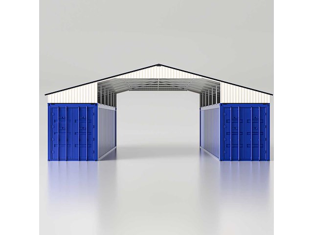 Field industries 3640-260 metalen overkapping/carport 12,19x11,15 meter (136 m2) - afbeelding 14 van  14