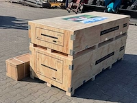 Field industries 3640-569 metalen overkapping / loods met elektrische deur 12,34x10,91 meter (135 m2) - afbeelding 2 van  12