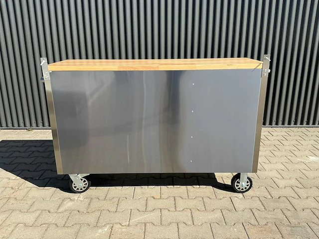 Field industries 5510 inox rvs premium gereedschapswagen/werkplaatskast - afbeelding 7 van  8