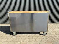 Field industries 5510 inox rvs premium gereedschapswagen/werkplaatskast - afbeelding 7 van  8