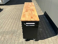 Field industries 7215 black premium gereedschapswagen/werkplaatskast - afbeelding 9 van  18