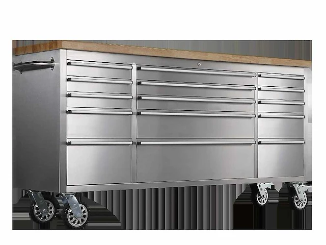 Field industries 7215 inox rvs premium gereedschapswagen/werkplaatskast - afbeelding 19 van  26