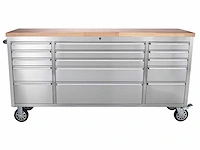 Field industries 7215 inox rvs premium gereedschapswagen/werkplaatskast - afbeelding 20 van  26