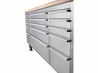 Field industries 7215 inox rvs premium gereedschapswagen/werkplaatskast - afbeelding 26 van  26