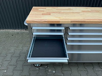 Field industries 7215 inox rvs premium gereedschapswagen/werkplaatskast - afbeelding 2 van  26