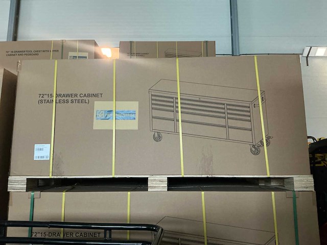 Field industries 7215 inox rvs premium gereedschapswagen/werkplaatskast - afbeelding 9 van  26