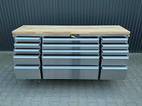 Field industries 7215 inox rvs premium gereedschapswagen/werkplaatskast - afbeelding 22 van  26