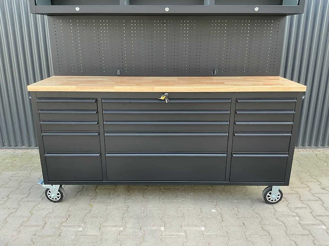 Field industries 7218 black premium werkplaatskast - afbeelding 11 van  16