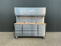 Field industries 7218 inox rvs premium werkplaatskast - afbeelding 1 van  25