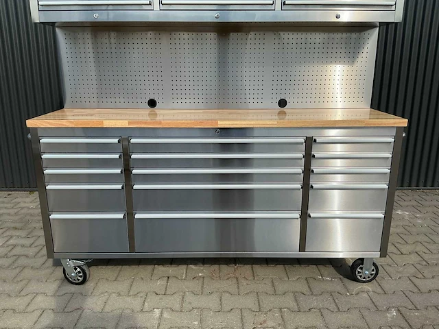 Field industries 7218 inox rvs premium werkplaatskast - afbeelding 4 van  25
