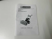 Field industries fs-800 e-start veegmachine - afbeelding 21 van  21