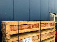Field industries m202010tg metalen garage / overkapping 6,10x6,10 meter (37 m2) - afbeelding 6 van  6
