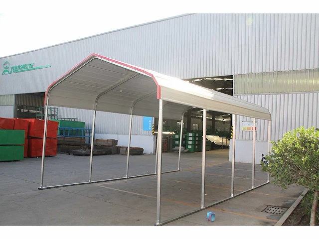 Field industries metalen carport / overkapping 6,10x3,66 meter (22 m2) - afbeelding 1 van  7