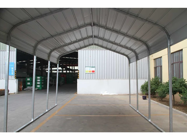 Field industries metalen carport / overkapping 6,10x3,66 meter (22 m2) - afbeelding 2 van  7