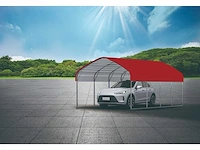 Field industries metalen carport / overkapping 6,10x3,66 meter (22 m2) - afbeelding 3 van  7