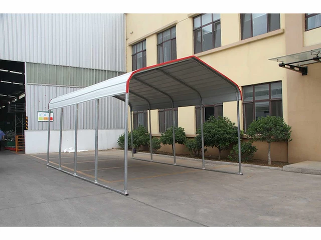 Field industries metalen carport / overkapping 6,10x3,66 meter (22 m2) - afbeelding 4 van  7