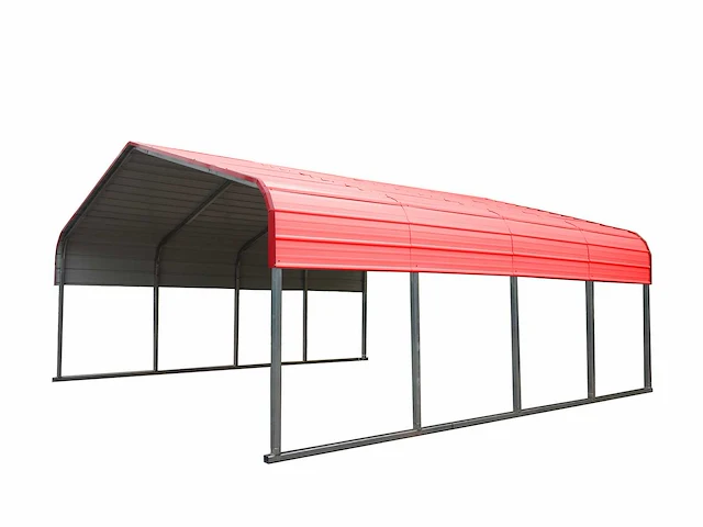 Field industries metalen carport / overkapping 6,10x3,66 meter (22 m2) - afbeelding 5 van  7