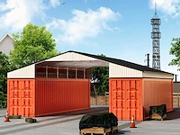 Field industries metalen garage (136 m2) - afbeelding 1 van  14