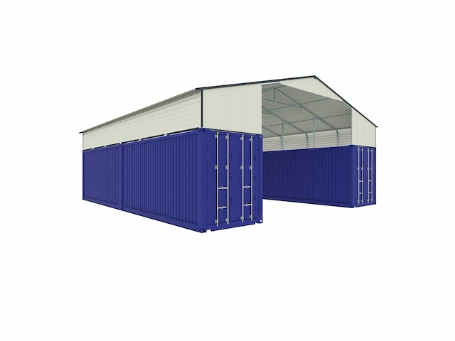 Field industries metalen garage (136 m2) - afbeelding 13 van  14