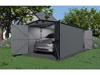 Field industries metalen garage 6,02x3,90 meter (23,5 m2) - afbeelding 1 van  4