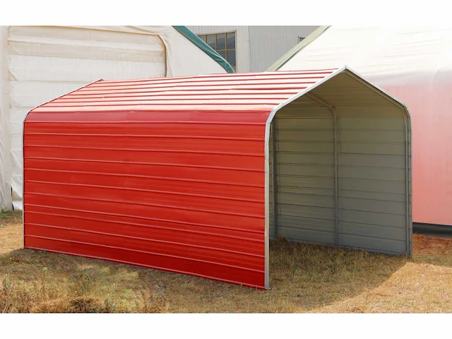 Field industries metalen garage / overkapping 6,10x3,66 meter (22 m2) - afbeelding 3 van  5