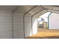 Field industries metalen garage / overkapping 6,10x3,66 meter (22 m2) - afbeelding 4 van  5