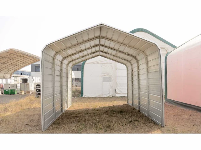 Field industries metalen garage / overkapping 6,10x3,66 meter (22 m2) - afbeelding 5 van  5