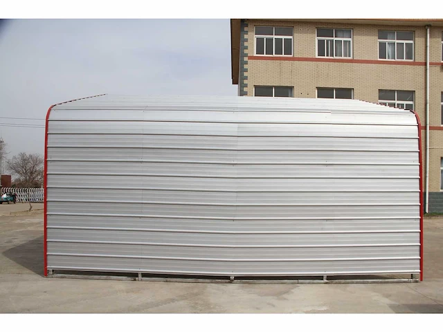 Field industries metalen garage / overkapping 6,10x6,10 meter (37 m2) - afbeelding 5 van  5