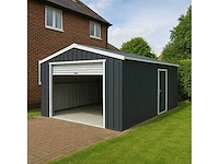 Field industries metalen loods / garage 5,85x3,30 meter (19 m2) - afbeelding 7 van  14