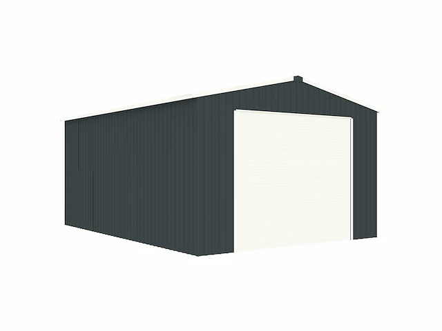 Field industries metalen loods / garage 5,90x4,40 meter (26 m2) - afbeelding 12 van  12