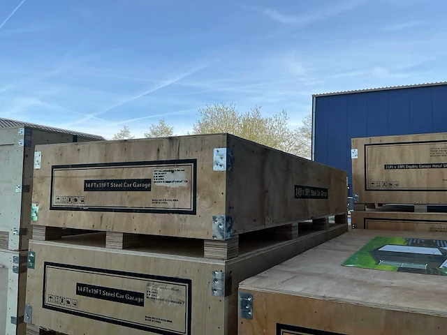 Field industries metalen loods / garage 5,90x4,40 meter (26 m2) - afbeelding 5 van  13