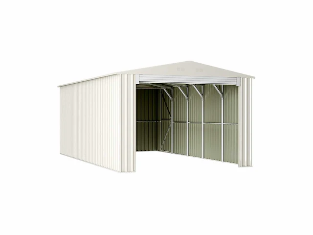 Field industries metalen opslagloods / opslaghal 5,90x3,55 meter (21 m2) - afbeelding 7 van  11