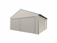 Field industries metalen opslagloods / opslaghal 6,55x5,85 meter (38 m2) - afbeelding 3 van  14