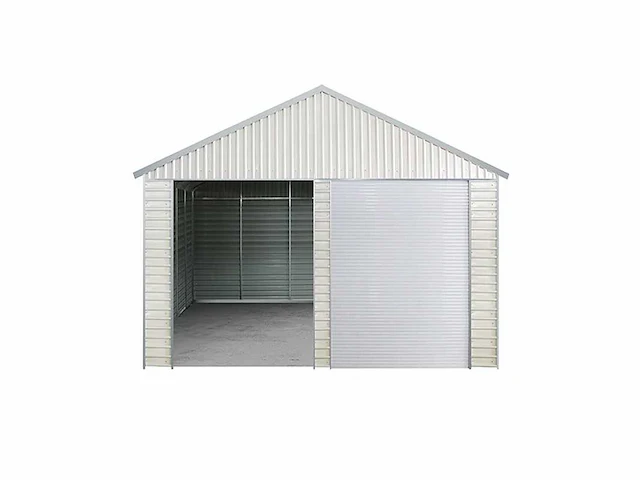 Field industries metalen opslagloods / opslaghal 6,55x5,85 meter (38 m2) - afbeelding 6 van  14