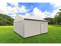 Field industries metalen opslagloods / opslaghal 6,55x5,85 meter (38 m2) - afbeelding 7 van  14