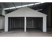 Field industries metalen opslagloods / opslaghal 6,55x5,85 meter (38 m2) - afbeelding 8 van  14