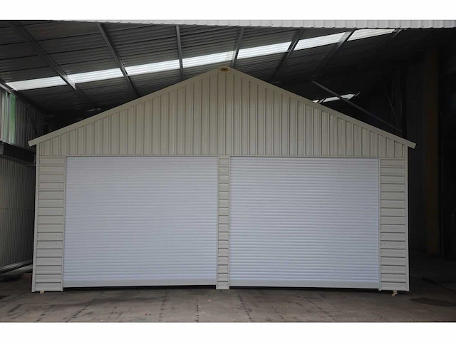 Field industries metalen opslagloods / opslaghal 6,55x5,85 meter (38 m2) - afbeelding 9 van  14