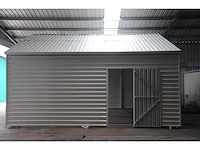 Field industries metalen opslagloods / opslaghal 6,55x5,85 meter (38 m2) - afbeelding 10 van  14