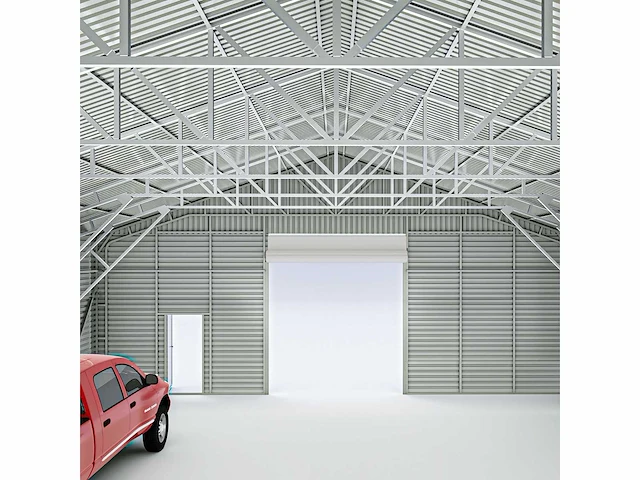 Field industries metalen opslagloods / romneyloods 15x13 meter (195 m2) - afbeelding 2 van  19