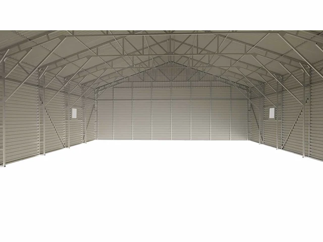 Field industries metalen opslagloods / romneyloods 15x13 meter (195 m2) - afbeelding 18 van  19
