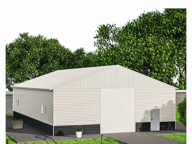 Field industries metalen opslagloods / romneyloods 25x13 meter (325 m2) - afbeelding 1 van  16