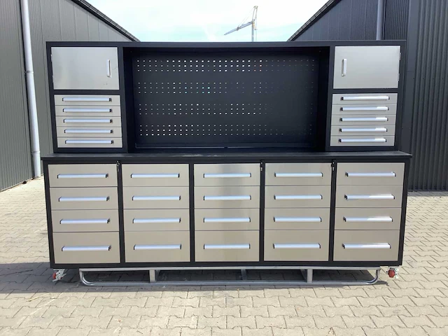 Field industries rvs stainless werkplaatskast - afbeelding 9 van  12
