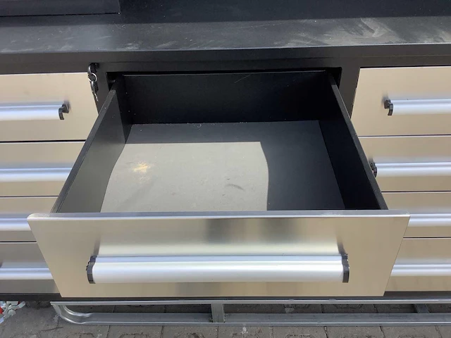 Field industries rvs stainless werkplaatskast - afbeelding 9 van  12