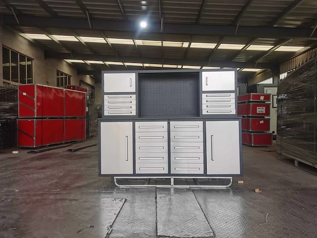 Field industries rvs stainless werkplaatskast - afbeelding 1 van  5